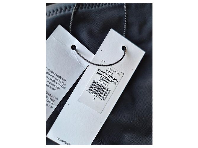 Ensemble de bikini Calvin Klein noir - vue 3