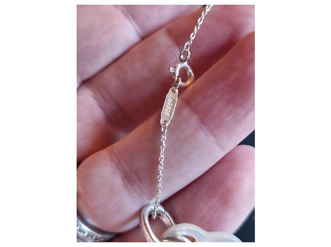 Collana Tiffany & Co. Return to Tiffany in argento sterling con pendenti a cuore Silver hardware - vista 7
