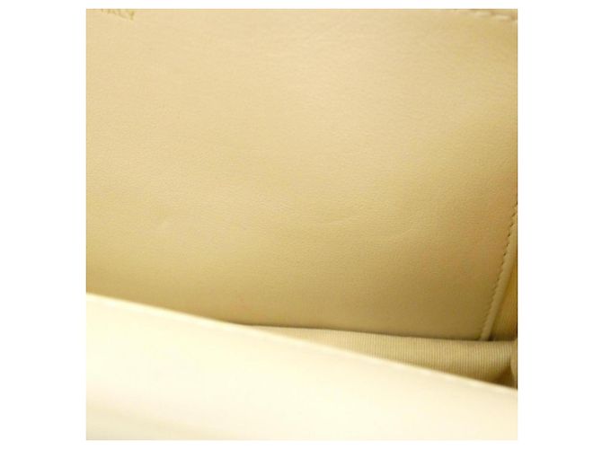 Chanel Chain Wallet in tweed nero beige oro D'oro - vista 9