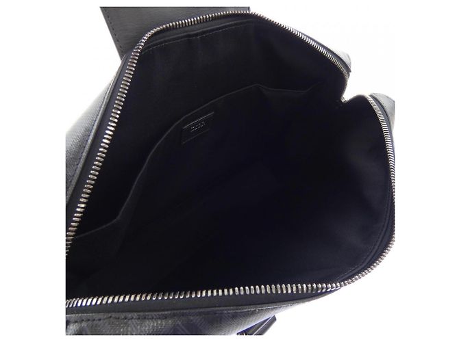 Borsa Christian Dior nera e grigia Marrone Nero - vista 6
