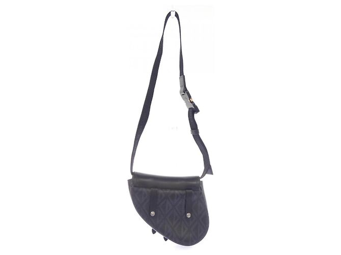 Borsa Christian Dior Marrone Nero - vista 3