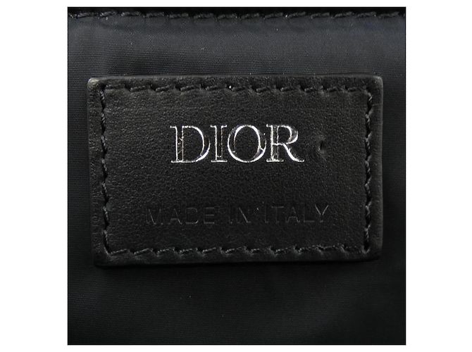 Zaino Christian Dior nero - vista 5