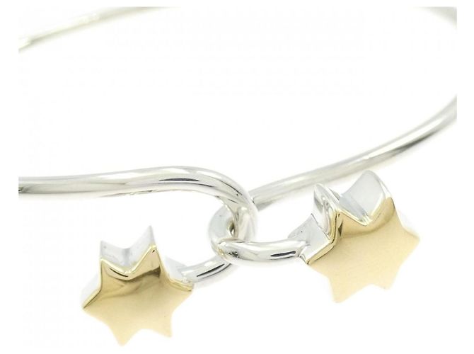 Bracciale rigido in argento 925 e oro giallo Tiffany & Co. - vista 2