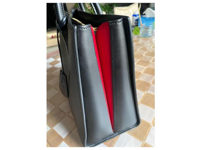 Borsa Tote in Pelle Saffiano Prada Nero - vista 16