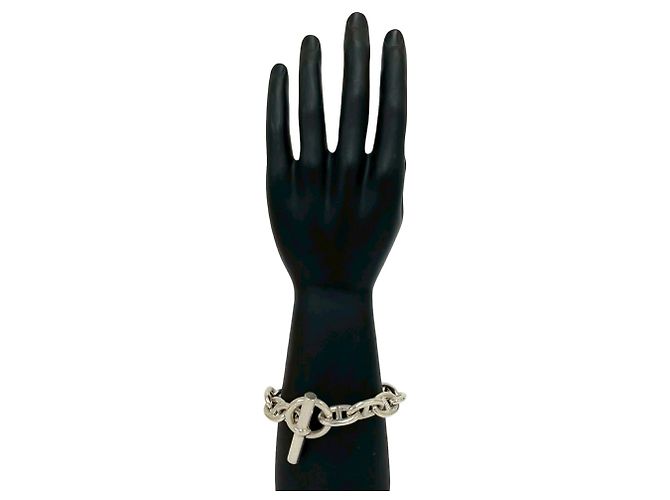 Hermès Hermes Chaine d'Ancre TGM Bracciale Charm Argento - vista 2