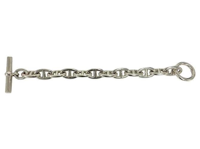 Hermès Hermes Chaine d'Ancre TGM Bracciale Charm Argento - vista 5