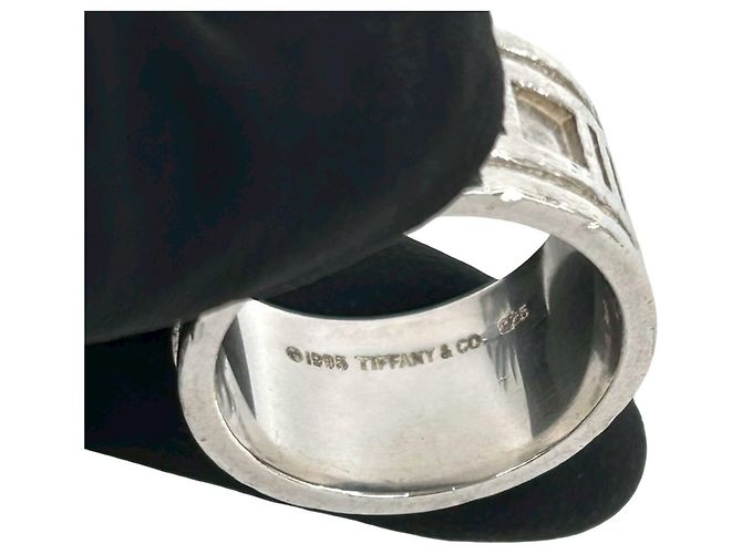 Tiffany & Co Anello Atlas Wide in argento 925 di Tiffany - vista 3