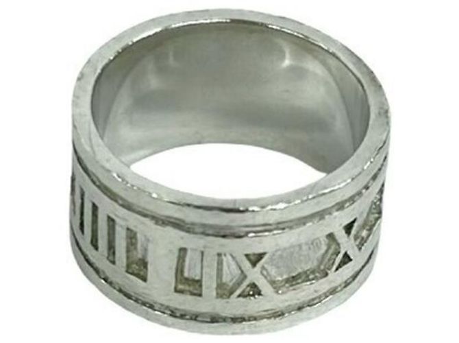 Tiffany & Co Anello Atlas Wide in argento 925 di Tiffany - vista 6
