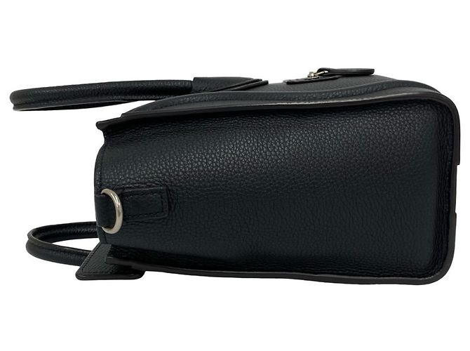 Céline Bolso de mano Celine Luggage Nano Shopper de piel Negro - vista 5