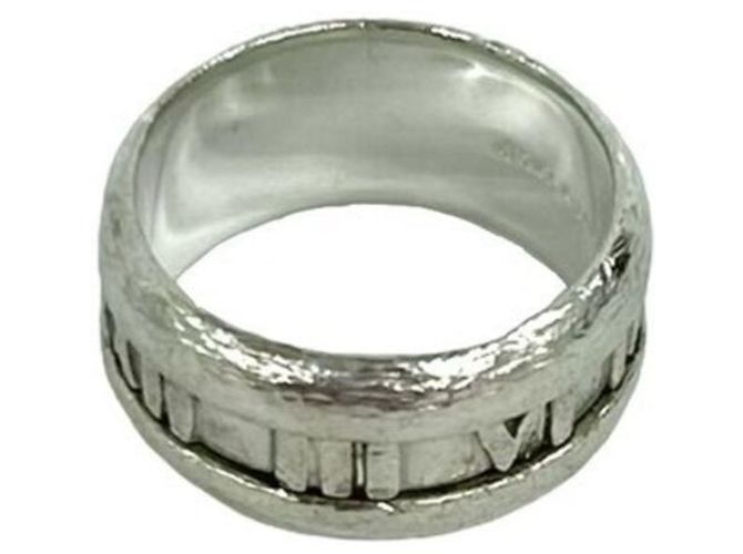 Tiffany & Co. Vintage Atlas Silberring - Ansicht 4