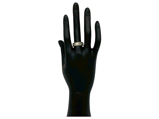 Tiffany & Co Anello Tiffany Vintage Atlas Band Argento - vista 2