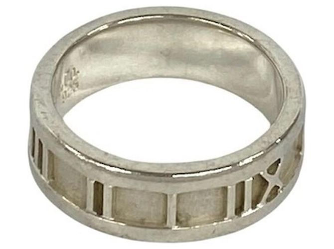 Tiffany & Co Anello Tiffany Vintage Atlas Band Argento - vista 5