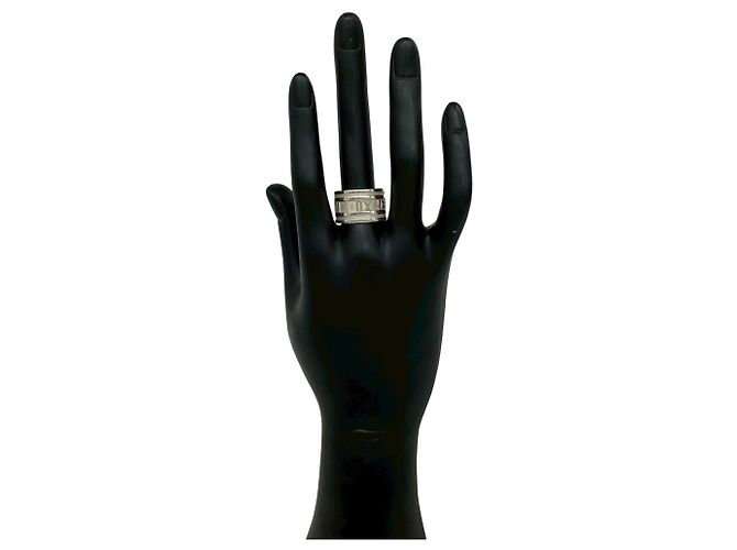 Tiffany & Co Anello Tiffany Vintage Wide Atlas Argento - vista 2