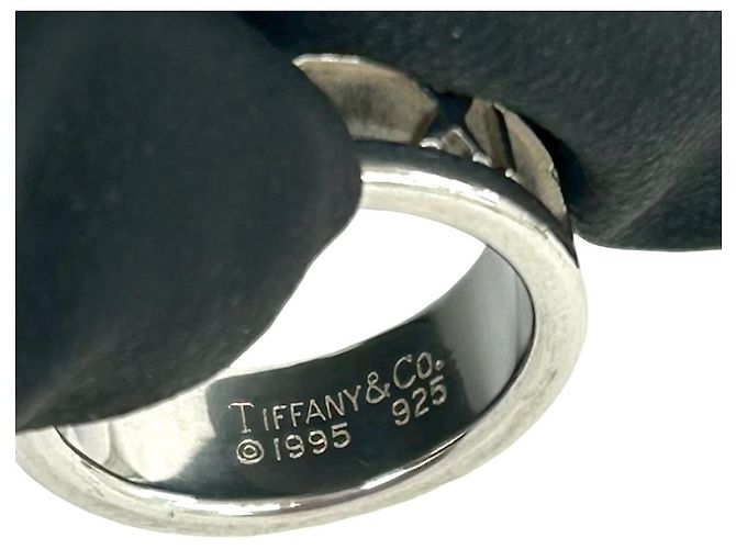 Tiffany & Co Tiffany Vintage Atlas Ring Silber - Ansicht 3