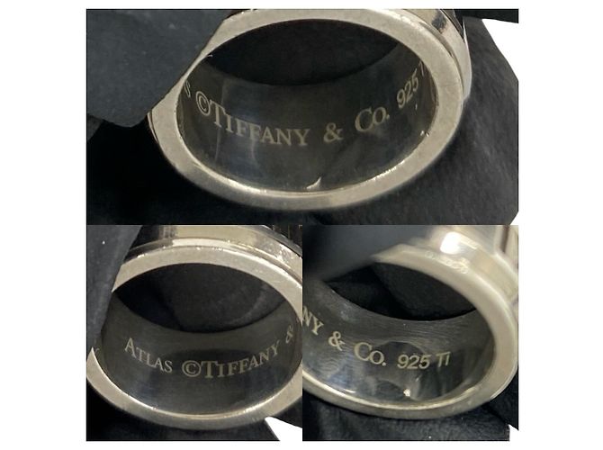 Tiffany & Co. Vintage Atlas Band Ring Silber - Ansicht 3