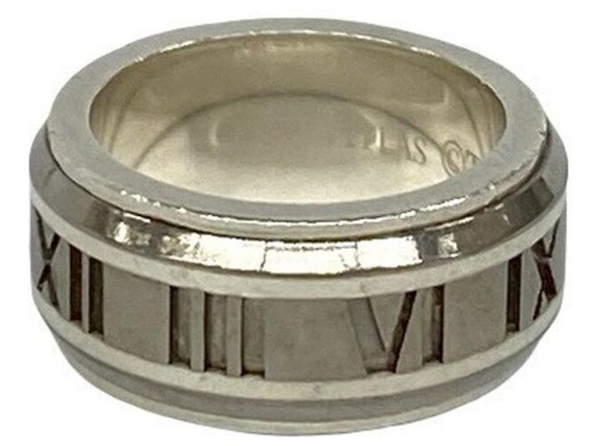 Tiffany & Co. Vintage Atlas Band Ring Silber - Ansicht 4