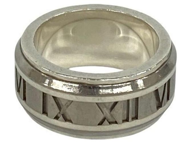 Tiffany & Co. Vintage Atlas Band Ring Silber - Ansicht 6