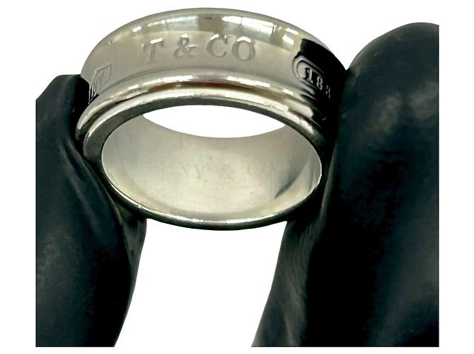 Tiffany & Co Tiffany Vintage Narrow Band Ring Silber - Ansicht 3