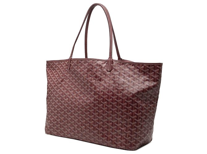 Goyard Red Goyardine Saint Louis GM Rosso Bordò - vista 2