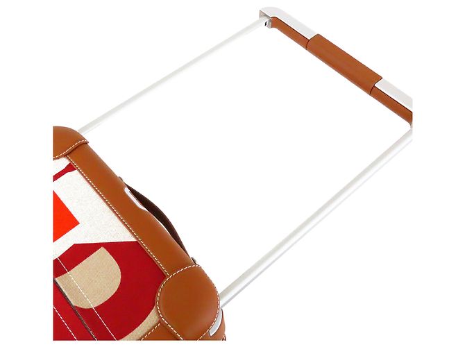 Valigia Hermès RMS Cabin Suitcase in pelle H Plume e Taurillon Regate marrone - vista 11
