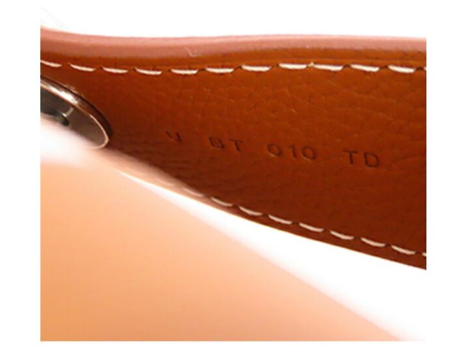 Valigia Hermès RMS Cabin Suitcase in pelle H Plume e Taurillon Regate marrone - vista 6