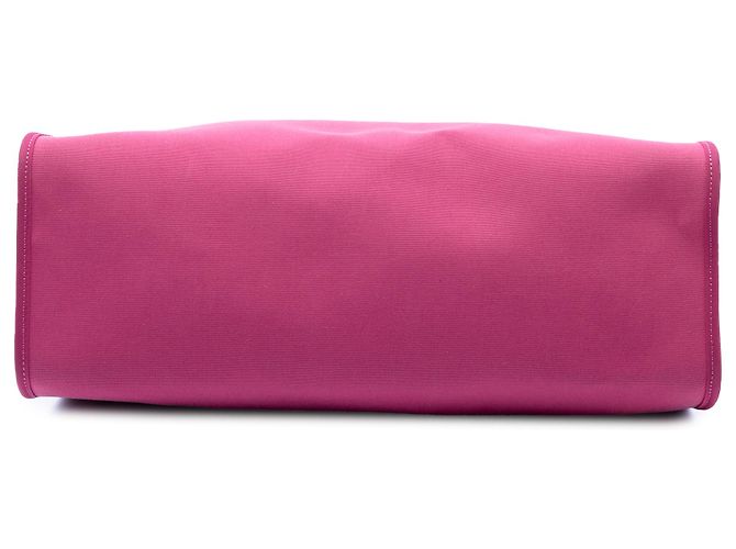 Hermès Pink Toile Herbag Zip 39 Rosa - vista 3