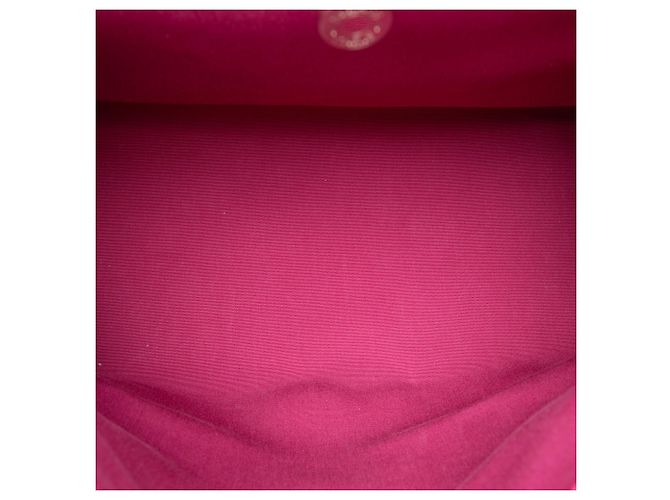 Hermès Pink Toile Herbag Zip 39 Rosa - vista 4