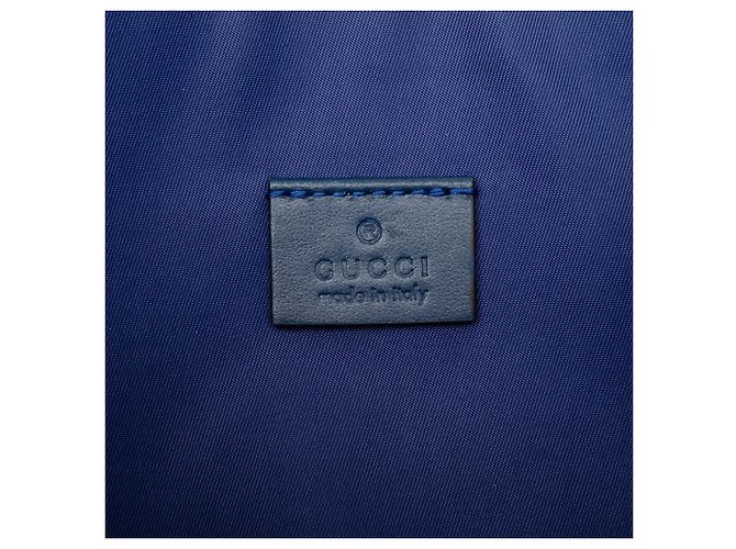 Gucci Blue Kids GG Canvas Star Umhängetasche Blau - Ansicht 5