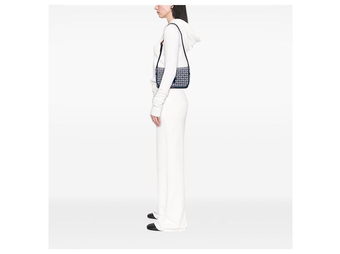 Gucci Blue Kids GG Canvas Star Umhängetasche Blau - Ansicht 8