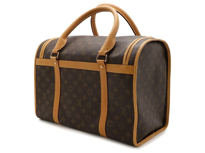 Trasportino per cani Louis Vuitton Monogram Marrone 40 - vista 2