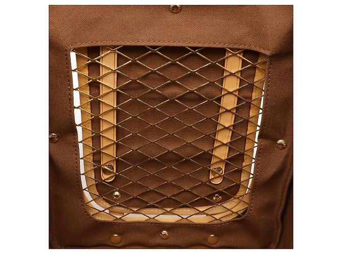 Trasportino per cani Louis Vuitton Monogram Marrone 40 - vista 4