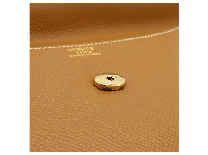 Hermès Pochette Rio Courchevel Marrone - vista 5