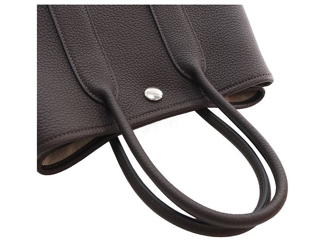 Hermès Brown Negonda Garden Party 23 Dark brown - view 6