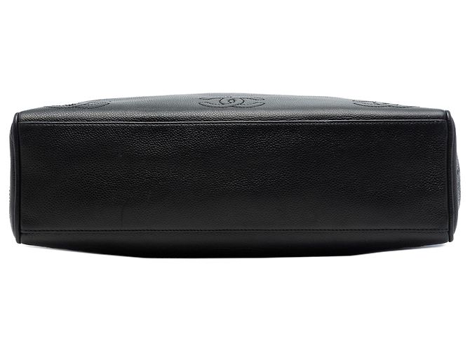 Tote Chanel Black Triple CC Caviar Nero - vista 3