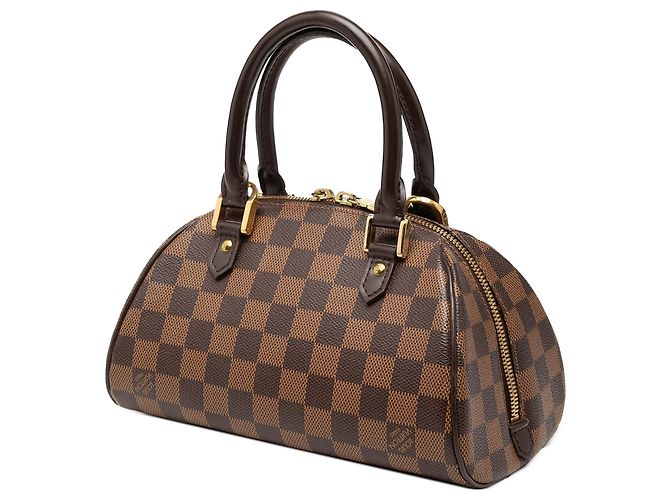 Louis Vuitton Marrone Damier Ebene Mini Ribera - vista 2