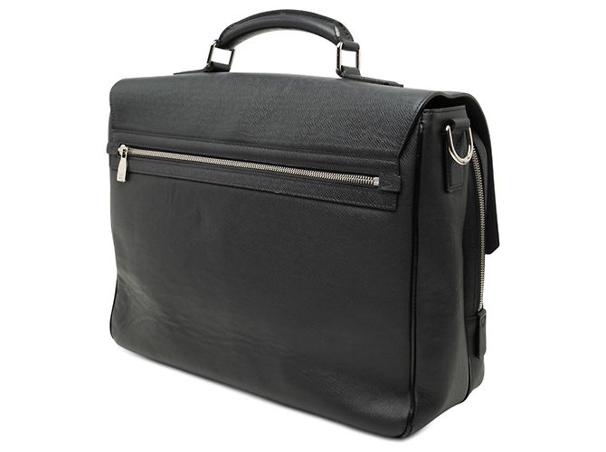 Louis Vuitton Nero Taiga Vassili PM - vista 2