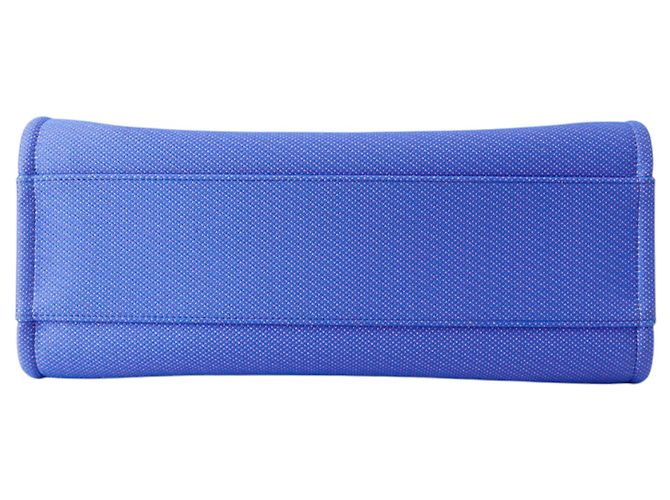 Tote Deauville in tela viola piccola Chanel Porpora - vista 3