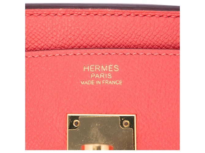 Hermès Pink Epsom Birkin Retourne 30 Rosa - vista 5