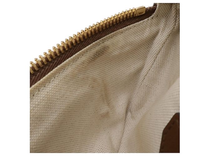 Borsa a tracolla Gucci Beige GG Supreme Interlocking G - vista 5