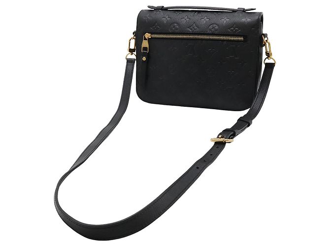 Louis Vuitton Pochette Metis in pelle Monogram Empreinte nera Nero - vista 2