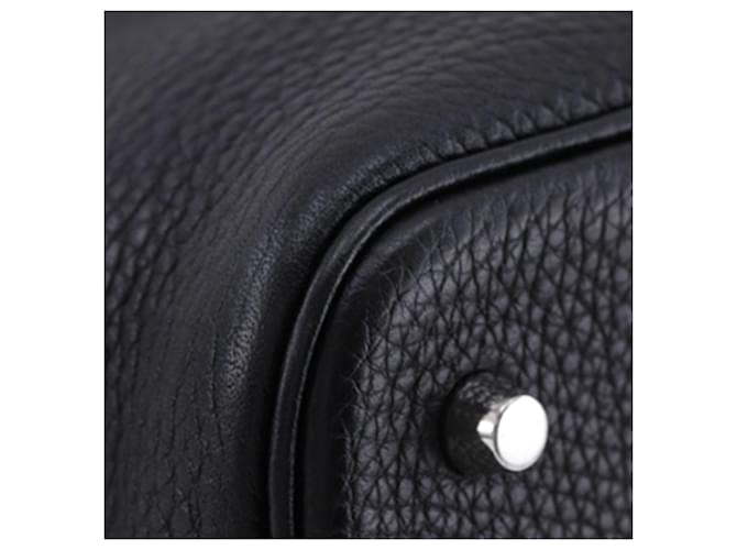 Hermès Black Clemence Picotin Lock 22 Nero - vista 11