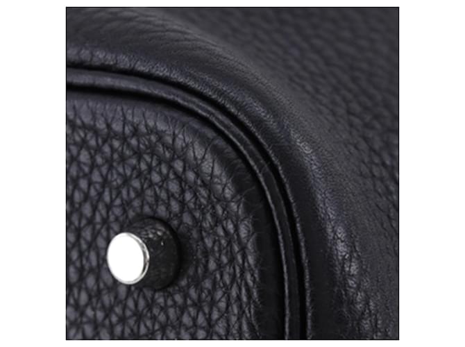 Hermès Black Clemence Picotin Lock 22 Nero - vista 12