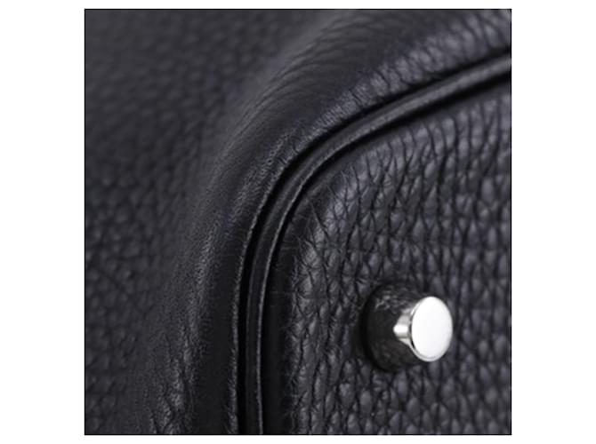 Hermès Black Clemence Picotin Lock 22 Nero - vista 13