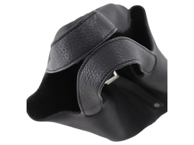 Hermès Black Clemence Picotin Lock 22 Nero - vista 15