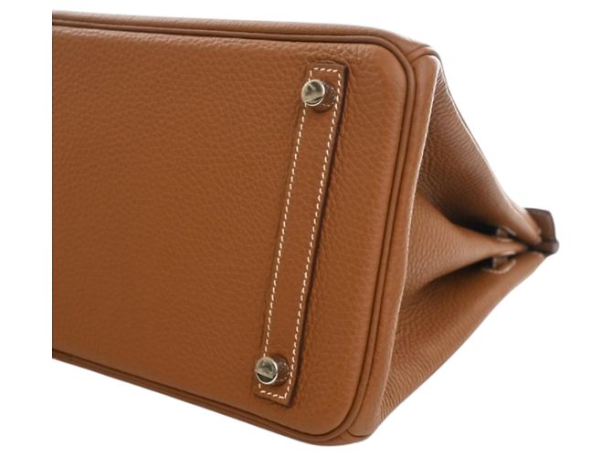 Hermès Marrone Togo Birkin Retourne 30 - vista 11