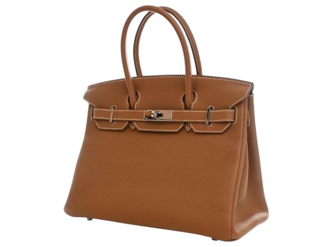 Hermès Marrone Togo Birkin Retourne 30 - vista 3