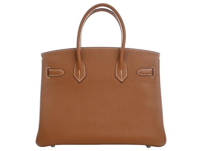 Hermès Marrone Togo Birkin Retourne 30 - vista 4