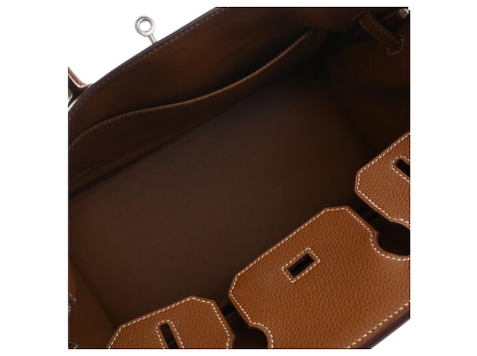 Hermès Marrone Togo Birkin Retourne 30 - vista 6