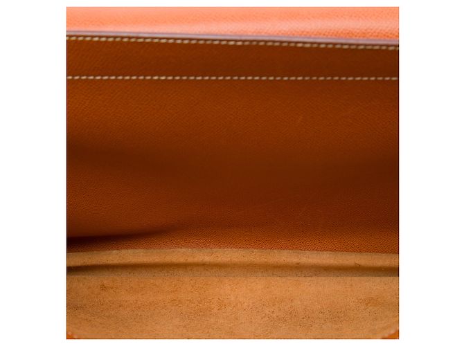 Hermès Kelly Depeches 38 in Epsom marrone - vista 4