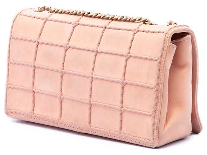 Chanel Pink Small Stitched Iridescent Lambskin Reissue 2.55 Single Flap Rosa - vista 2